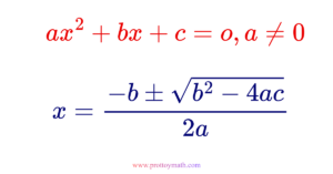 Quadratic Equation